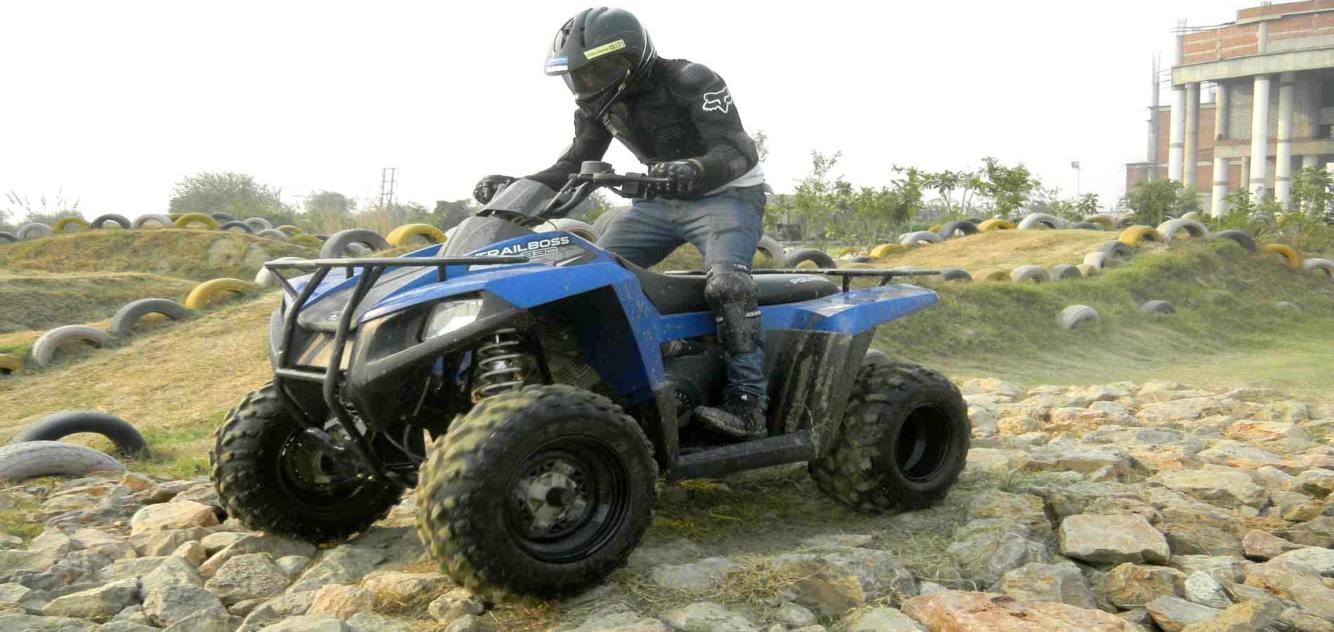 All Terrain Vehicle ATV Rock Trek