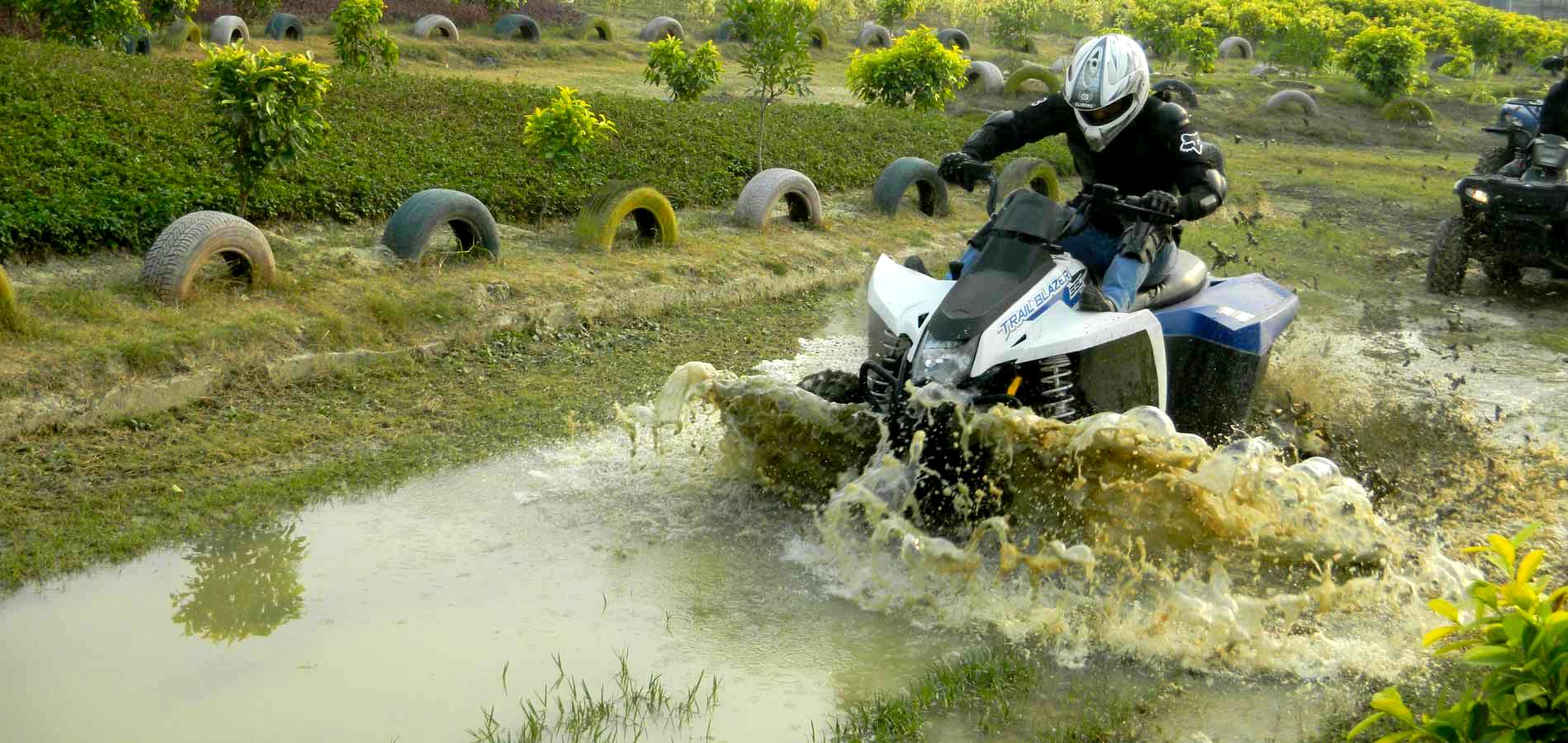 All Terrain Vehicle ATV Slash Pit