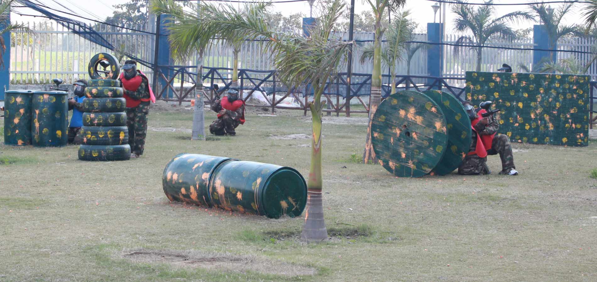 Paintball Gear For A Setup In India Rope Course India